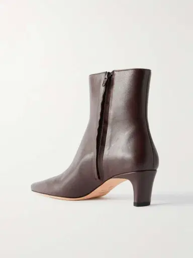 Staud Wally Leather Ankle Boots | Thumbnail 3 Staud Wally Leather Ankle Boots | Thumbnail 3
