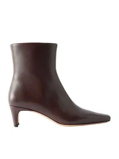 Staud Wally Leather Ankle Boots | Thumbnail 1 Staud Wally Leather Ankle Boots | Thumbnail 1