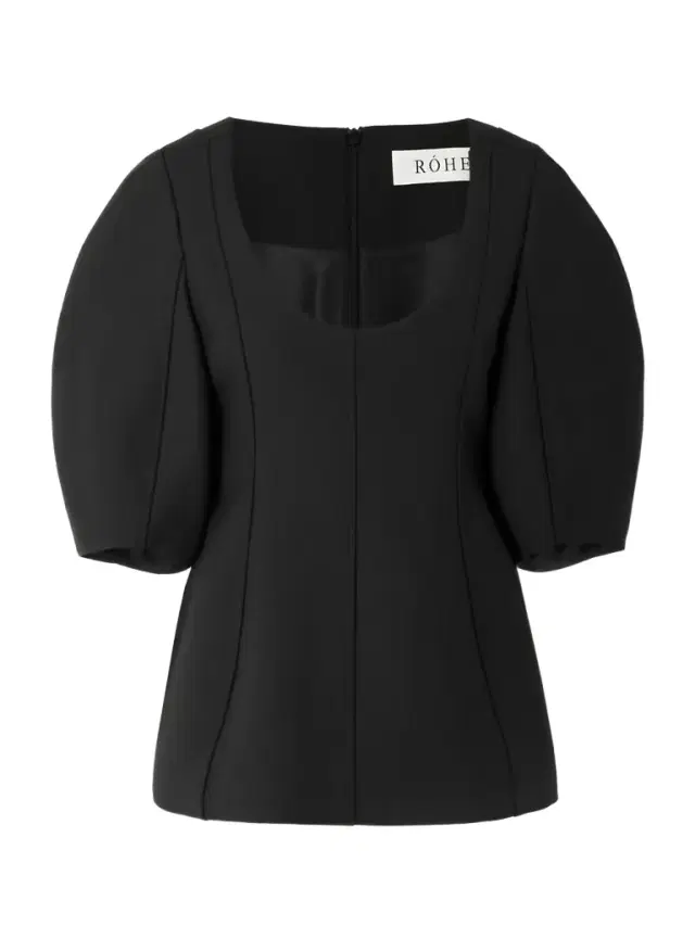 Wool-blend Top