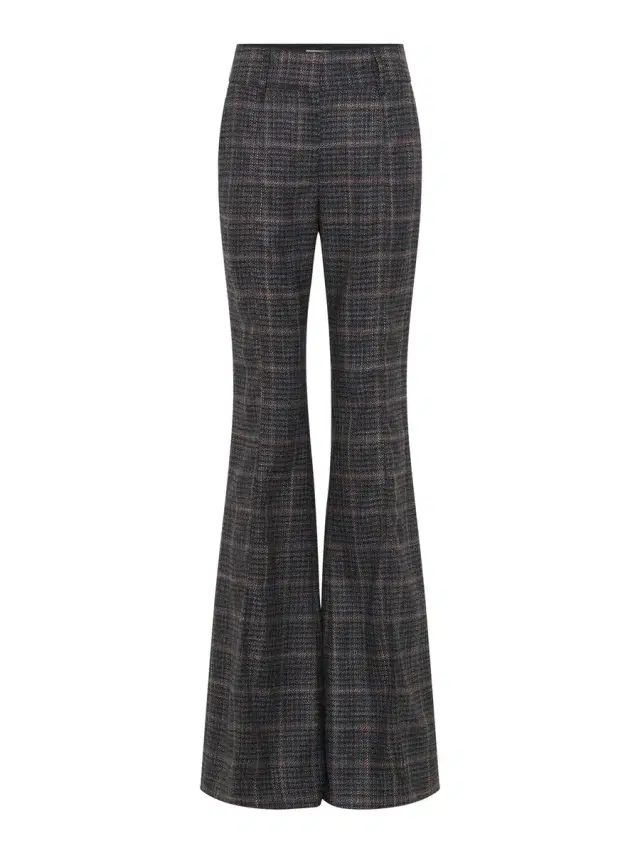 Rhein Wool Silk Clubcheck Plaid Pants