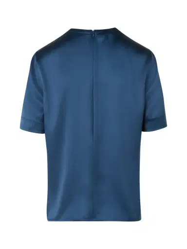 Akris Silk T-Shirt Blouse | Thumbnail 2 Akris Silk T-Shirt Blouse | Thumbnail 2