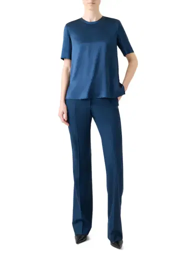 Akris Silk T-Shirt Blouse | Thumbnail 3 Akris Silk T-Shirt Blouse | Thumbnail 3