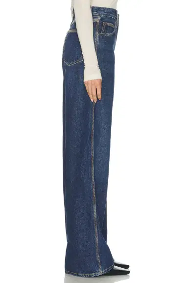 Frame The Cuffed Wide Jeans | Thumbnail 3