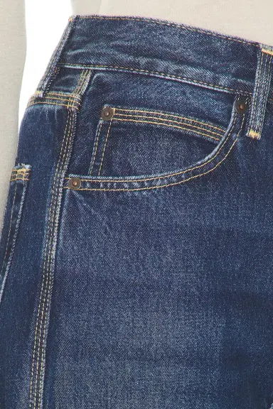 Frame The Cuffed Wide Jeans | Thumbnail 6