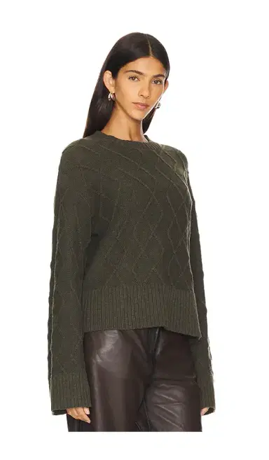 Sanctuary Coastal Cable Crewneck Sweater | Thumbnail 2