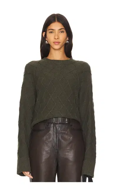Sanctuary Coastal Cable Crewneck Sweater | Thumbnail 1