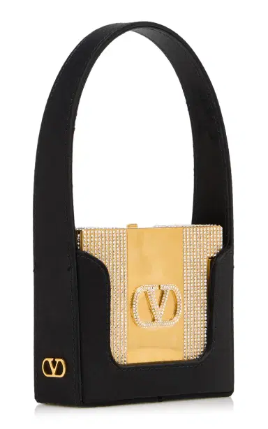 Valentino Garavani Minaudiere Mini Crystal-Embellished Bag | Thumbnail 5