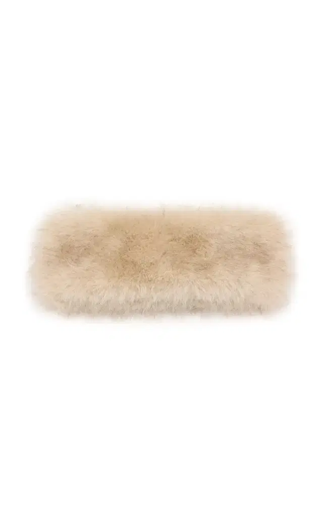 Valentino Garavani VLogo Faux-Fur Headband