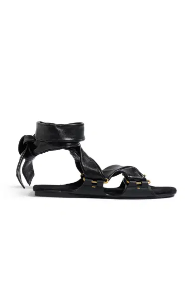 Khaite Boden Leather Sandals | Thumbnail 6 Khaite Boden Leather Sandals | Thumbnail 6