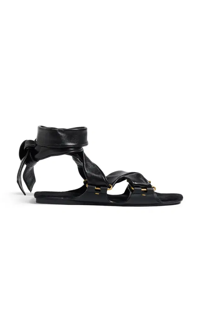 Khaite Boden Leather Sandals