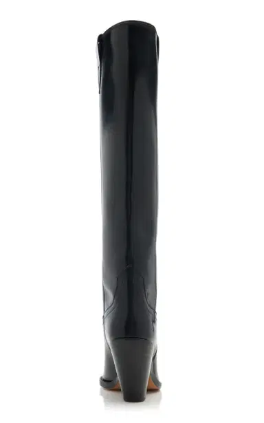 Isabel Marant Lomero Leather Knee Western Boots | Thumbnail 4