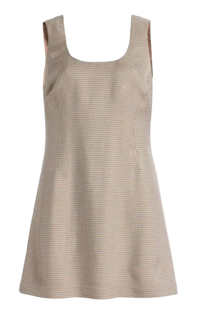 Eloise Micro-Plaid Mini Dress