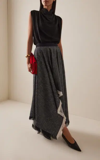 Kallmeyer Felicity Fringed Maxi Skirt | Thumbnail 2