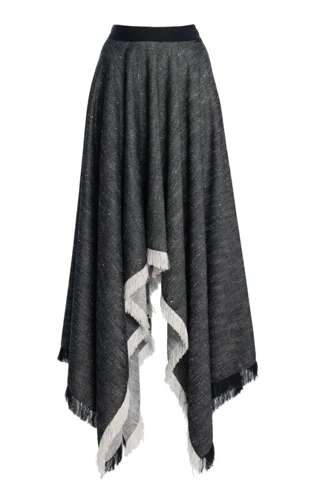 Felicity Fringed Maxi Skirt