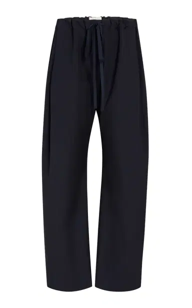 Khaite Rohen Drawstring Wool Pants | Thumbnail 8