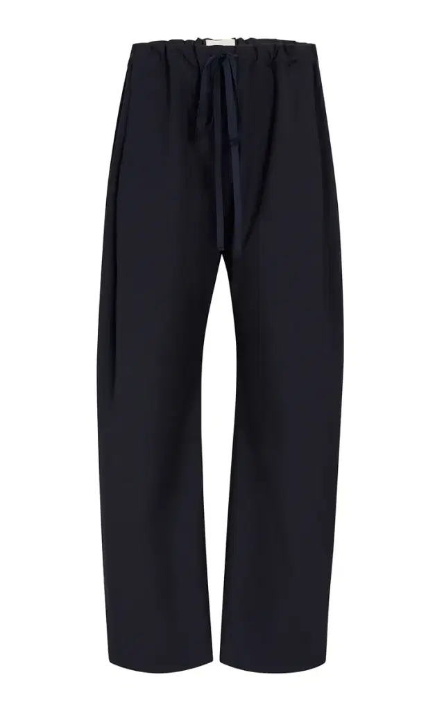 Khaite Rohen Drawstring Wool Pants