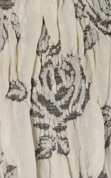 Kallmeyer Blanche Strapless Jacquard Maxi Gown | Thumbnail 6 Kallmeyer Blanche Strapless Jacquard Maxi Gown | Thumbnail 6
