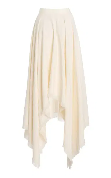 KALLMEYER Felicity Cotton-Blend Cascade Maxi Skirt | Thumbnail 10