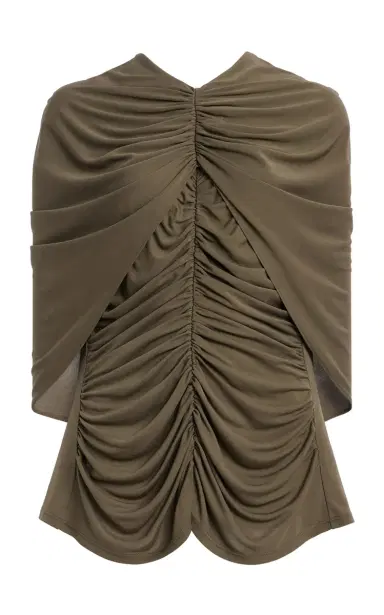 KALLMEYER Emme Ruched Cape Top | Thumbnail 1