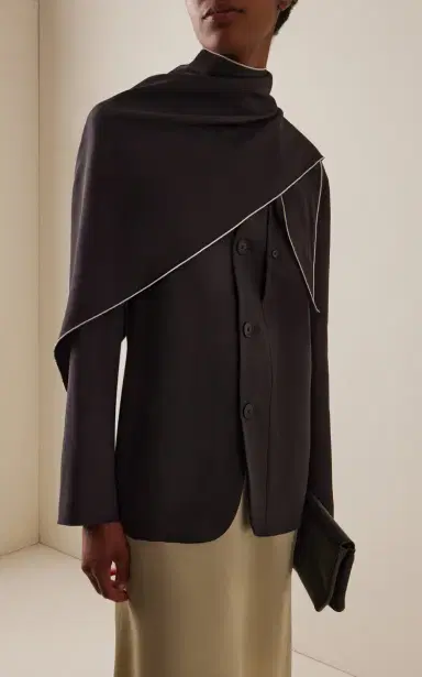 Kallmeyer Jamie Cady Scarf Blazer | Thumbnail 3 Kallmeyer Jamie Cady Scarf Blazer | Thumbnail 3