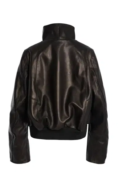 KALLMEYER Liam Leather Bomber Jacket | Thumbnail 3
