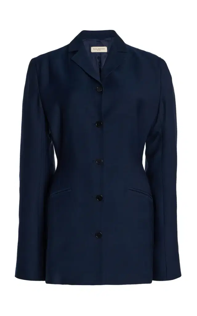Benny Longline Tailored Blazer - Blue