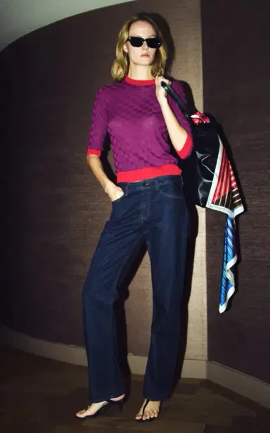 KALLMEYER Adina Low-Rise Cotton Jeans | Thumbnail 2