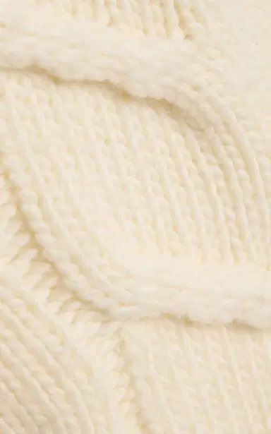 Frame The Cable Funnel-Neck Wool Sweater | Thumbnail 5 Frame The Cable Funnel-Neck Wool Sweater | Thumbnail 5