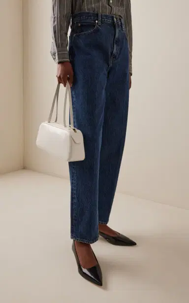 FRAME The Neat High-Rise Barrel-Leg Jeans | Thumbnail 3 FRAME The Neat High-Rise Barrel-Leg Jeans | Thumbnail 3