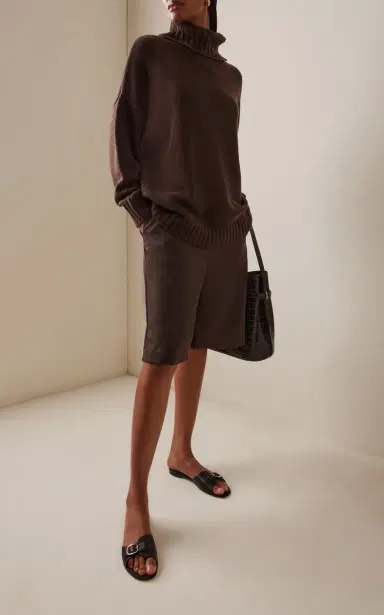 Jenni Kayne Porter Knit Cashmere Turtleneck Sweater | Thumbnail 2 Jenni Kayne Porter Knit Cashmere Turtleneck Sweater | Thumbnail 2