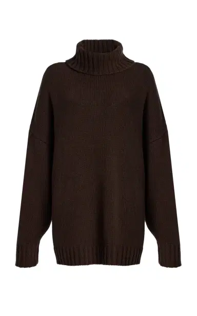Jenni Kayne Porter Knit Cashmere Turtleneck Sweater | Thumbnail 1 Jenni Kayne Porter Knit Cashmere Turtleneck Sweater | Thumbnail 1