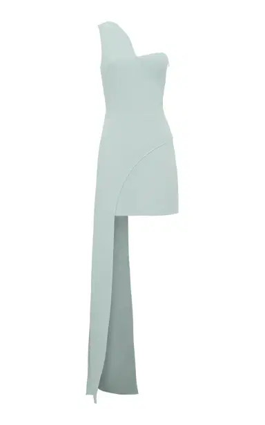 Antonio Grimaldi Agatha Asymmetric Cady Mini Dress | Thumbnail 1