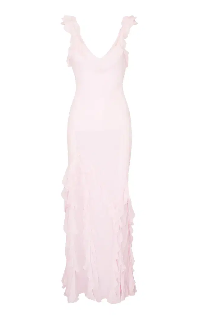 Roseline Ruffled Maxi Dress