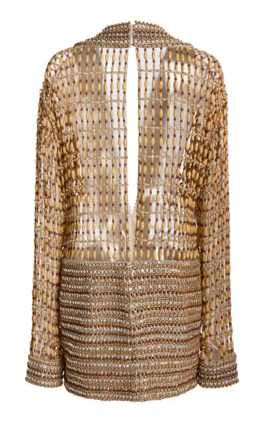LaQuan Smith Embellished Mini Dress | Thumbnail 3