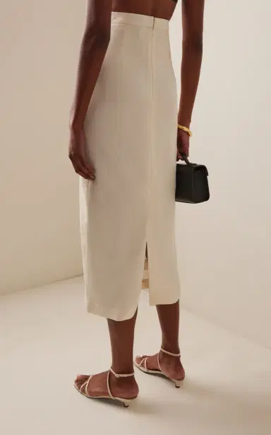 Marlies Grace Olivia Wool-Blend Maxi Column Skirt | Thumbnail 4