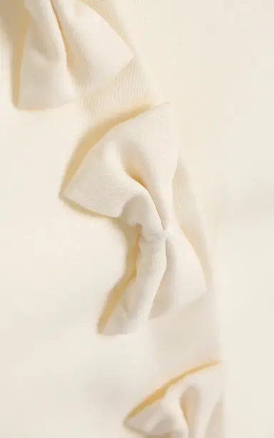 Marlies Grace Olivia Bow-Detailed Wool-Blend Strapless Top | Thumbnail 5 Marlies Grace Olivia Bow-Detailed Wool-Blend Strapless Top | Thumbnail 5