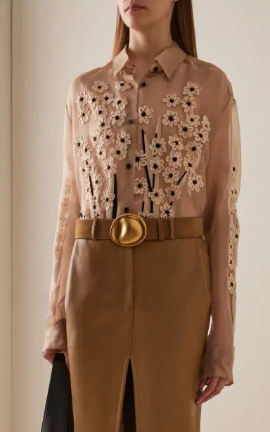 Khaite Keefe Suede Belt | Thumbnail 3