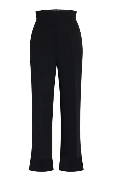 Khaite Rae High-Rise Crepe Cropped Trousers | Thumbnail 5 Khaite Rae High-Rise Crepe Cropped Trousers | Thumbnail 5