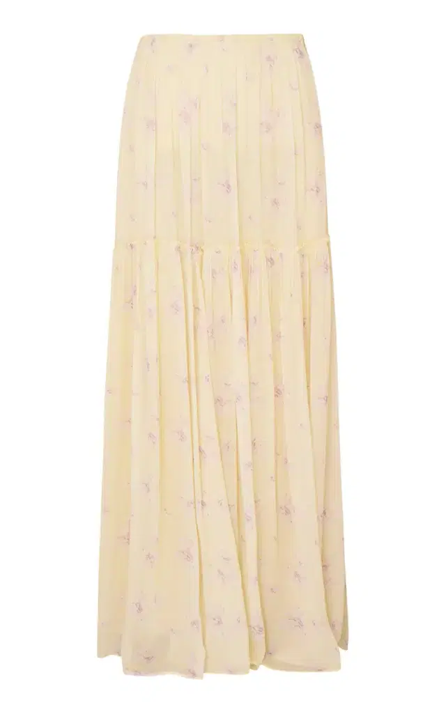 Positano Printed Maxi Skirt
