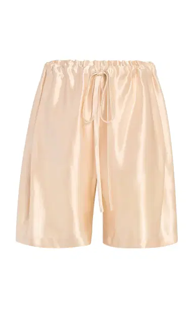 Khaite Rohe Satin Shorts | Thumbnail 5