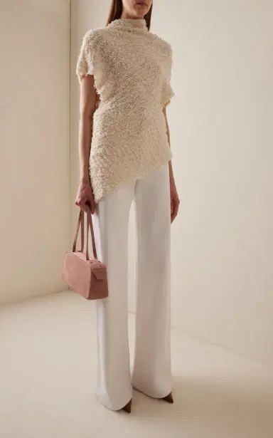 Khaite Rhodes Knit Bouclé Top | Thumbnail 3 Khaite Rhodes Knit Bouclé Top | Thumbnail 3