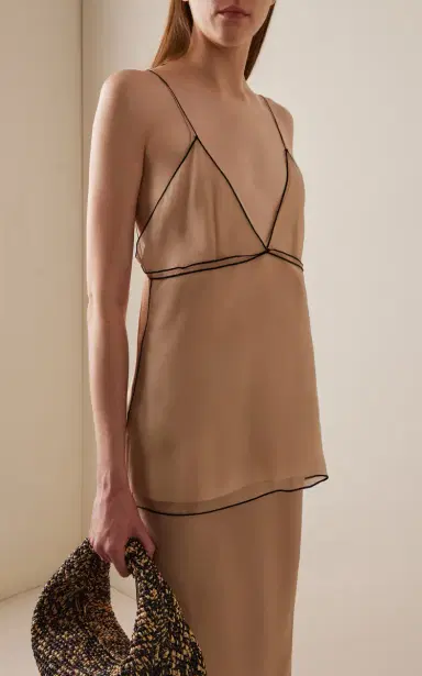 Khaite Timy Silk Organza Camisole Top | Thumbnail 2 Khaite Timy Silk Organza Camisole Top | Thumbnail 2