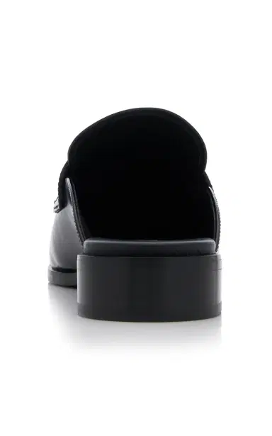 Prada Leather Mules | Thumbnail 4