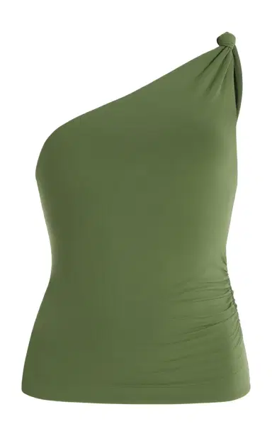 Bond-Eye Wren Knot-Detailed Jersey Top | Thumbnail 1 Bond-Eye Wren Knot-Detailed Jersey Top | Thumbnail 1