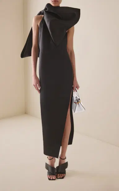 Givenchy Bow-Embellished Silk Maxi Dress | Thumbnail 2 Givenchy Bow-Embellished Silk Maxi Dress | Thumbnail 2