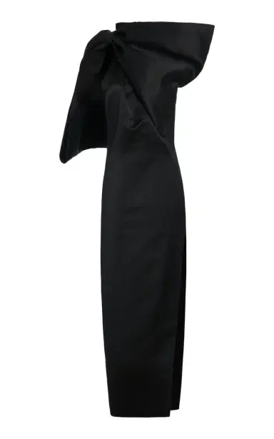 Givenchy Bow-Embellished Silk Maxi Dress | Thumbnail 1 Givenchy Bow-Embellished Silk Maxi Dress | Thumbnail 1