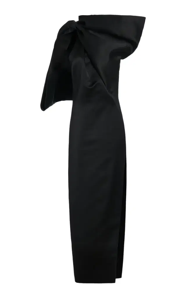 Givenchy Bow-Embellished Silk Maxi Dress