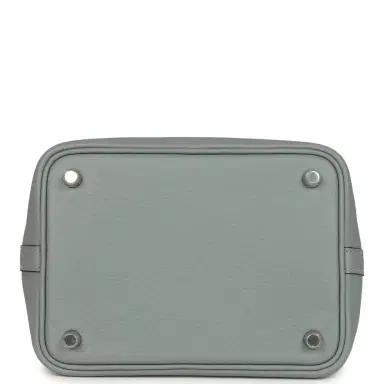 HERMÈS Hermes Picotin Lock 18 Gris Pantin Clemence Palladium Hardware | Thumbnail 6 HERMÈS Hermes Picotin Lock 18 Gris Pantin Clemence Palladium Hardware | Thumbnail 6
