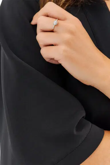 NANIS Ciliegine Small Pave Diamond Ring | Thumbnail 2
