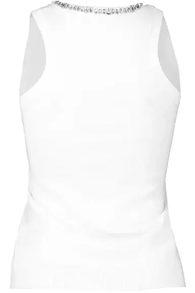 MINNIE ROSE Jewel Neck Tank Top | Thumbnail 5 MINNIE ROSE Jewel Neck Tank Top | Thumbnail 5